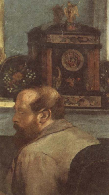 Edgar Degas Detail of  The Bellini